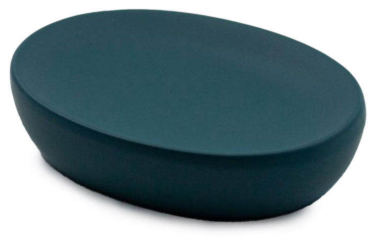 

Мыльница темно-зелена, 12,2х9,3х3 см