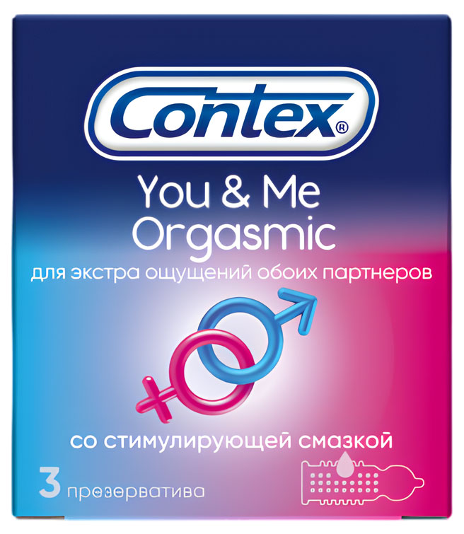 Изображение товара Презервативы Contex You&Me, 3 шт