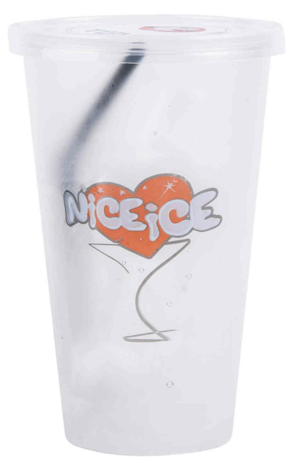 

Лед в стакане Nice Ice кубики для напитков с трубочкой, 180 г