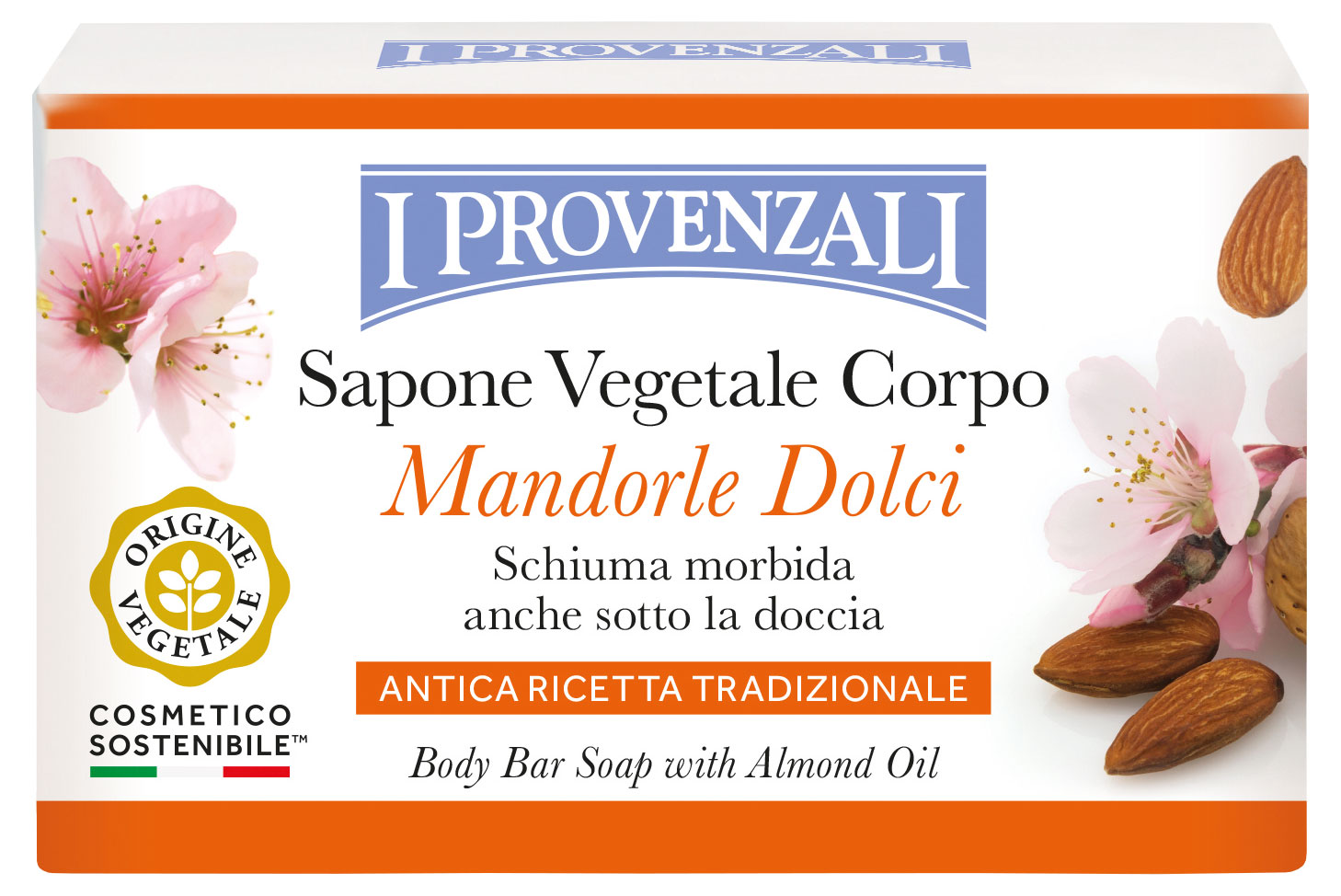 

Мыло твердое I Provenzali миндаль, 250 г