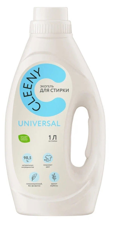 

Гель для стирки Cleeny Universal, 1 л