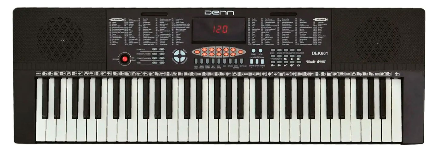 

Синтезатор Denn DEK601