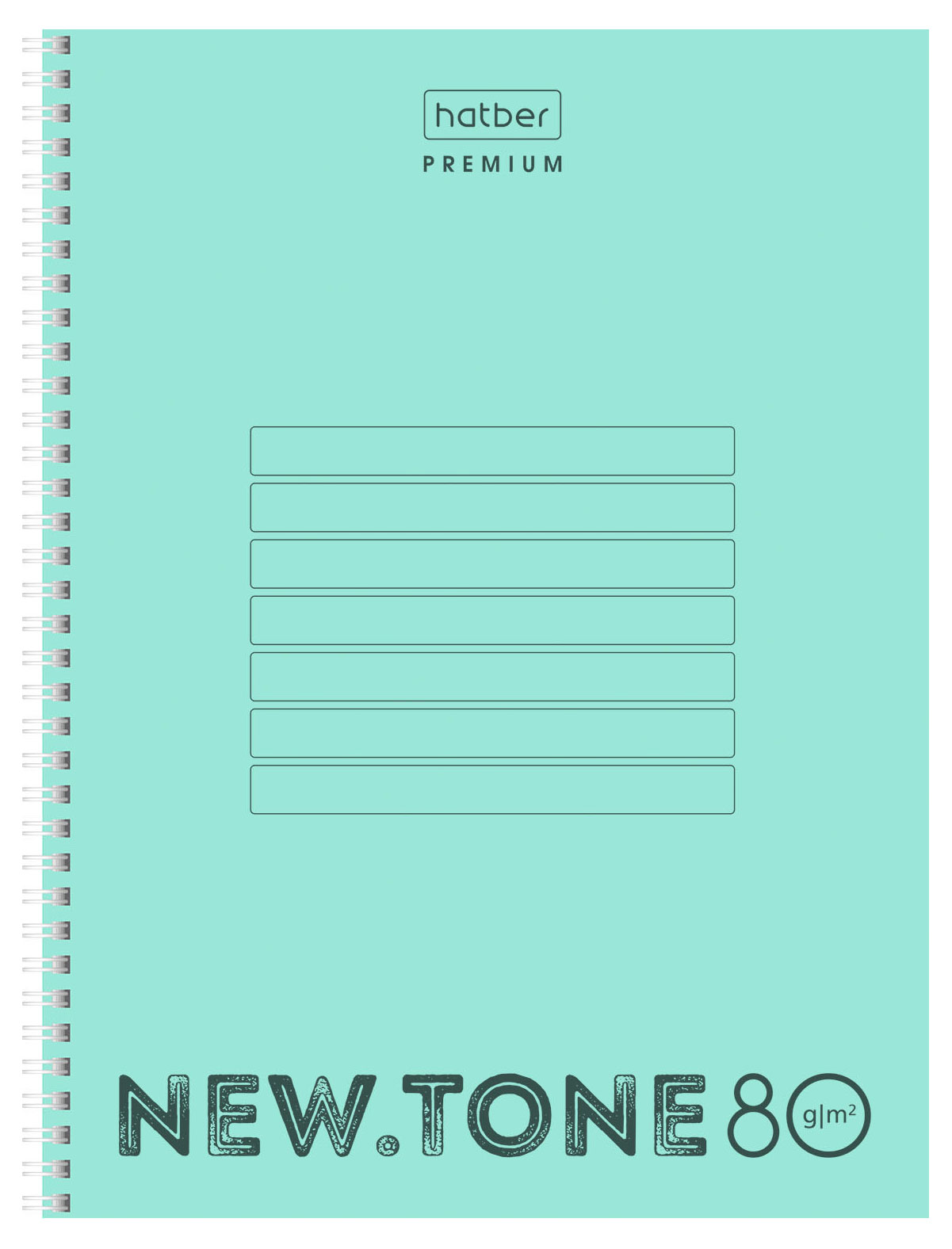 

Тетрадь Hatber Premium NEWtone Pastel на гребне в клетку А4, 220х295 мм, 80 л