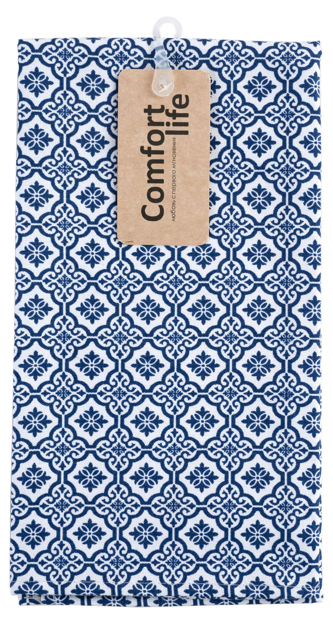 

Полотенце кухонное Comfort Life мягкое из 100% хлопка, рогожки, 46х60 см