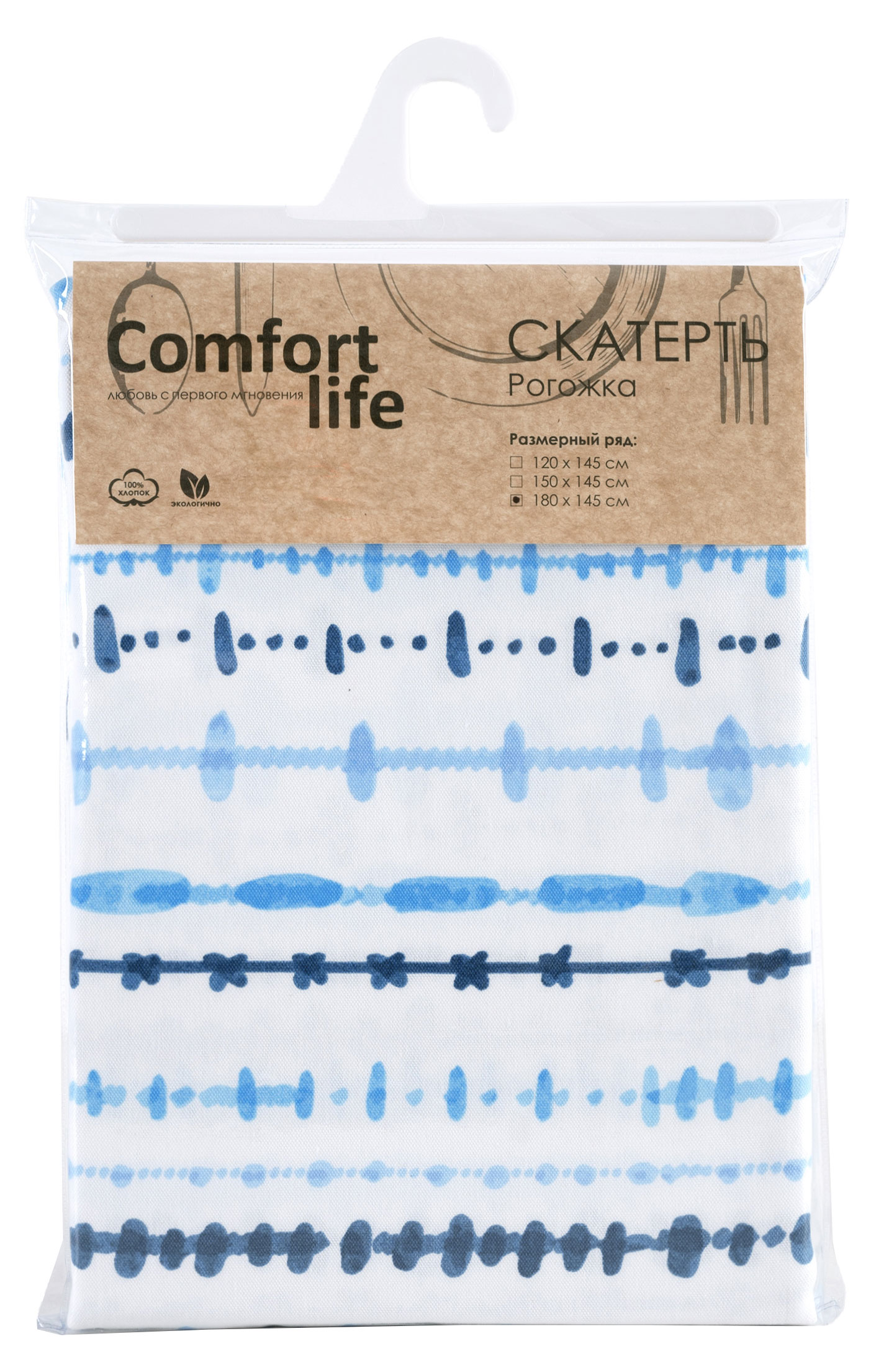 

Скатерть Comfort Life, 180х145 см