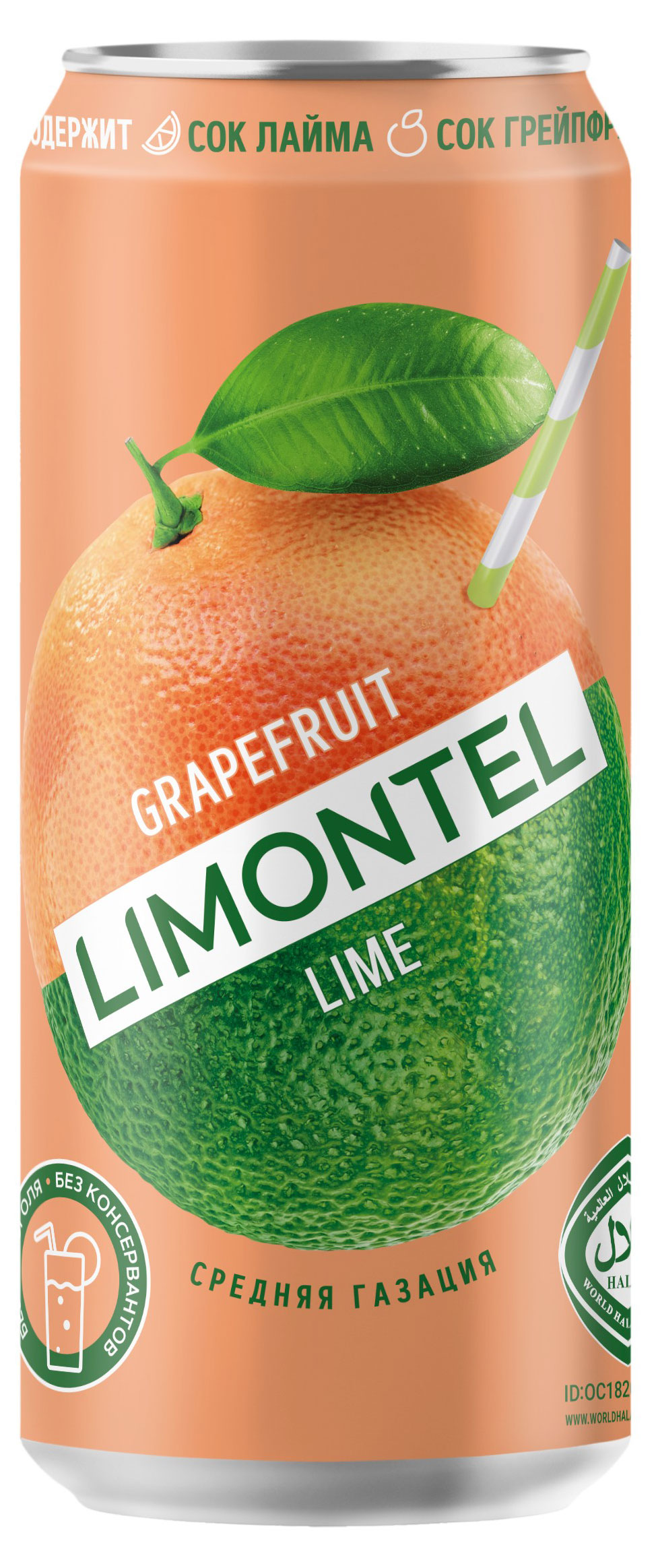

Напиток газированный Limontel Грейпфрут, 450 мл