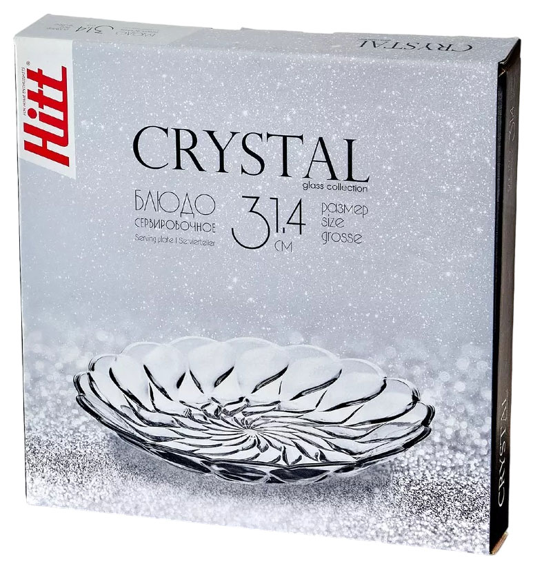 

Блюдо сервировочное Hitt Crystal, 31,4 см