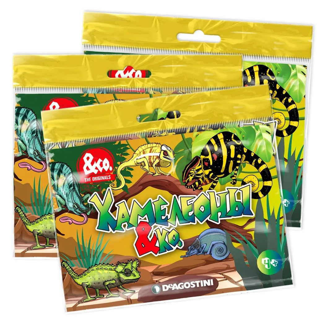 

Фигурка DeAgostini Хамелеоны и Ко, 1 шт