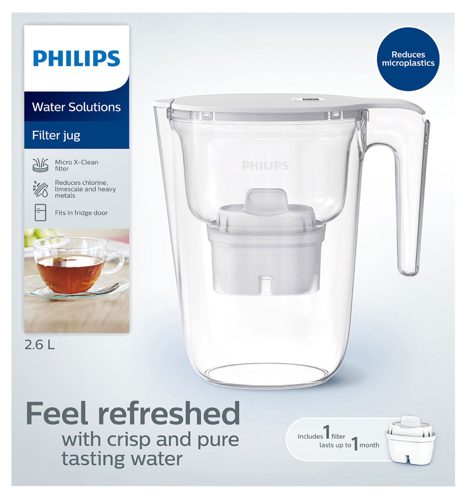 

Фильтр-кувшин Philips AWP2935WHT, 2,6 л