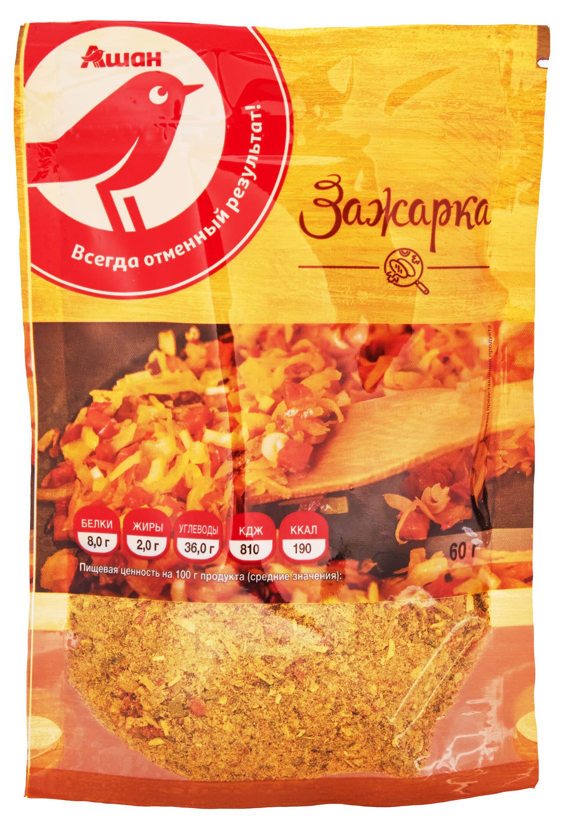 

Зажарка АШАН Красная птица, 60 г