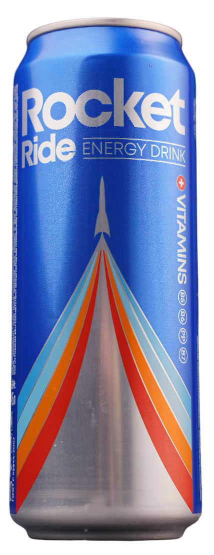 

Энергетический напиток Rocket Ride Vitamins газированный, 450 мл