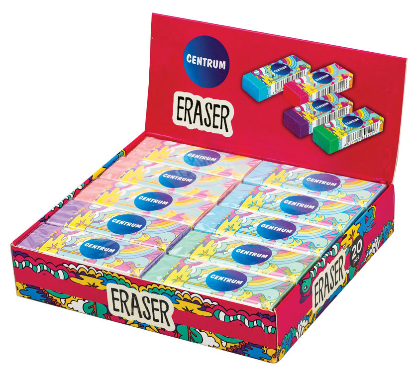 

Ластик Centrum 42х18х11 мм, 1 шт