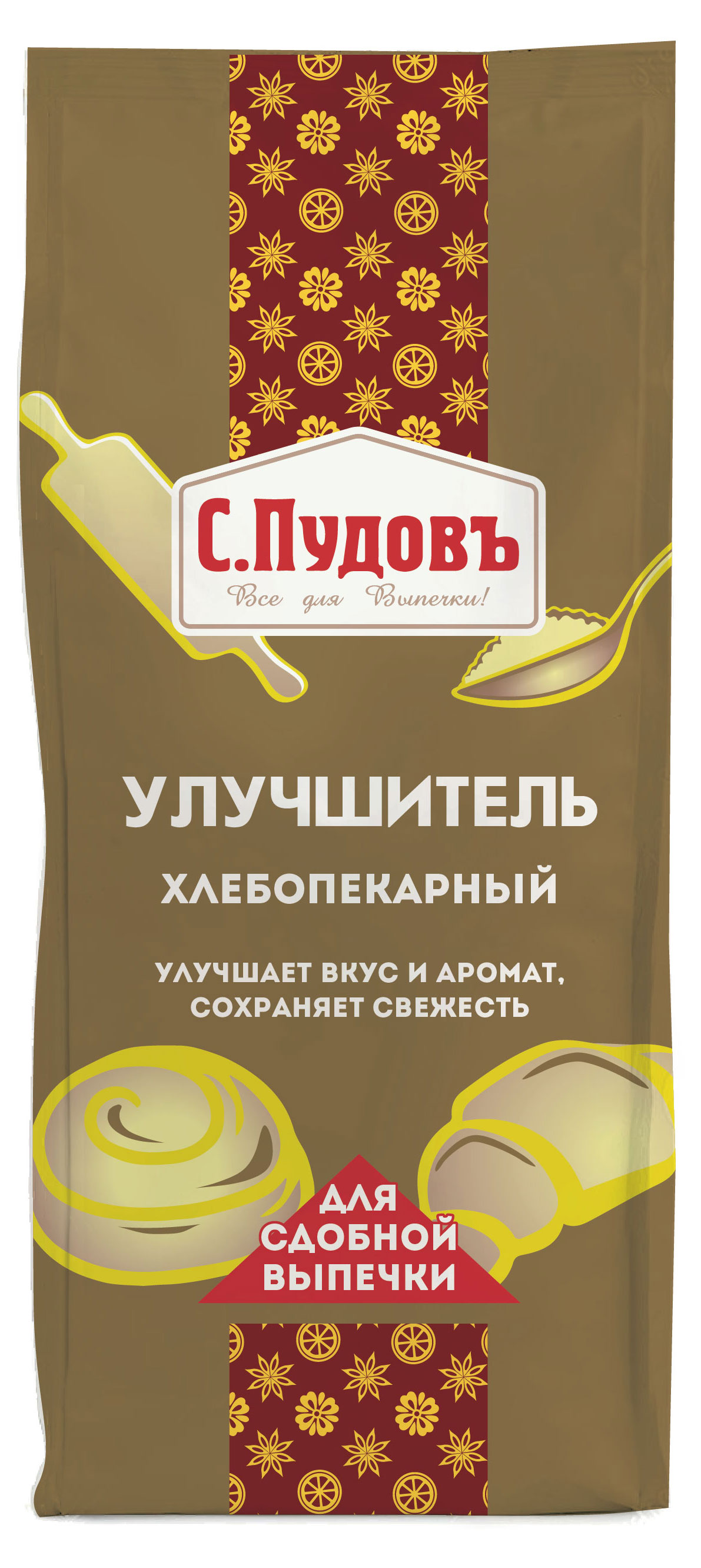 

Улучшитель хлебопекарный С.Пудовъ, 200 г