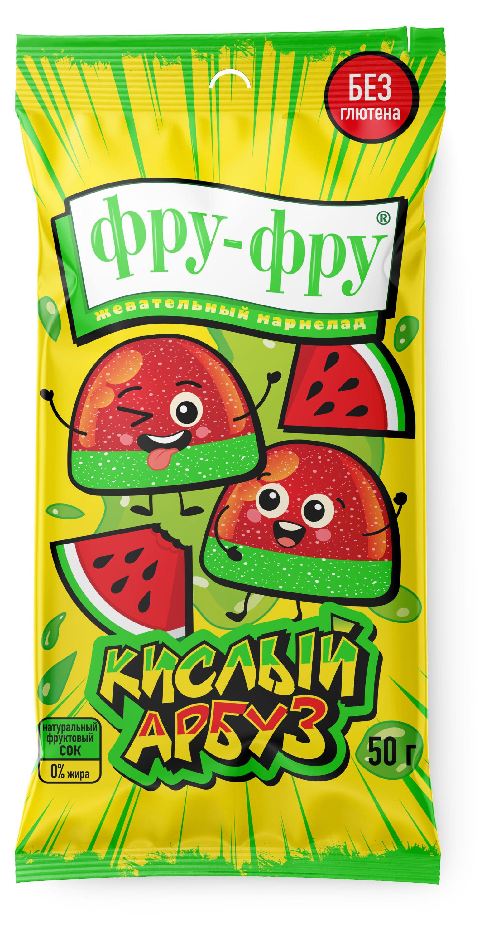 

Мармелад жевательный Фру-Фру арбуз, 50 г