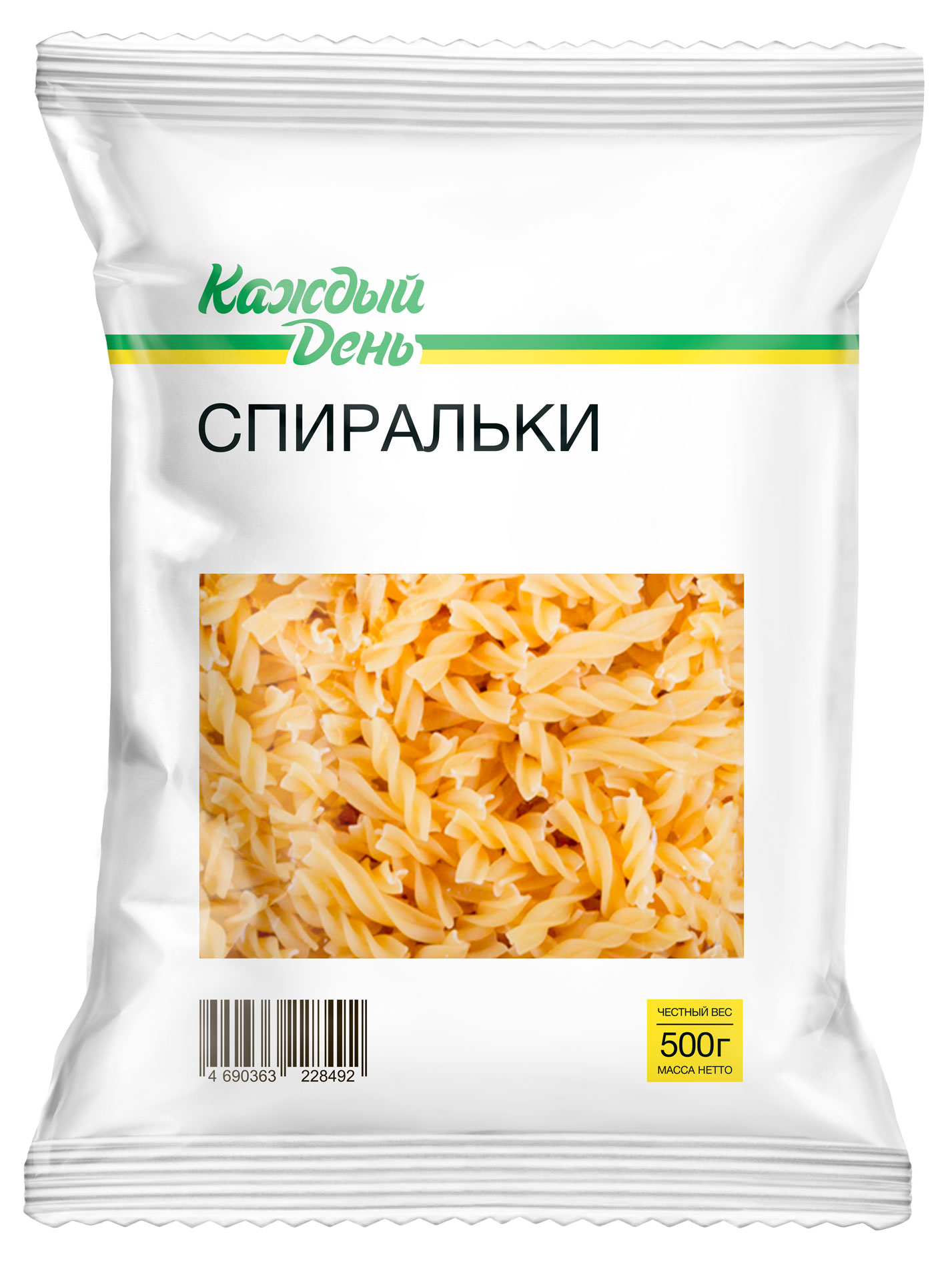 

Макаронные изделия Каждый день Спиральки, 500 г