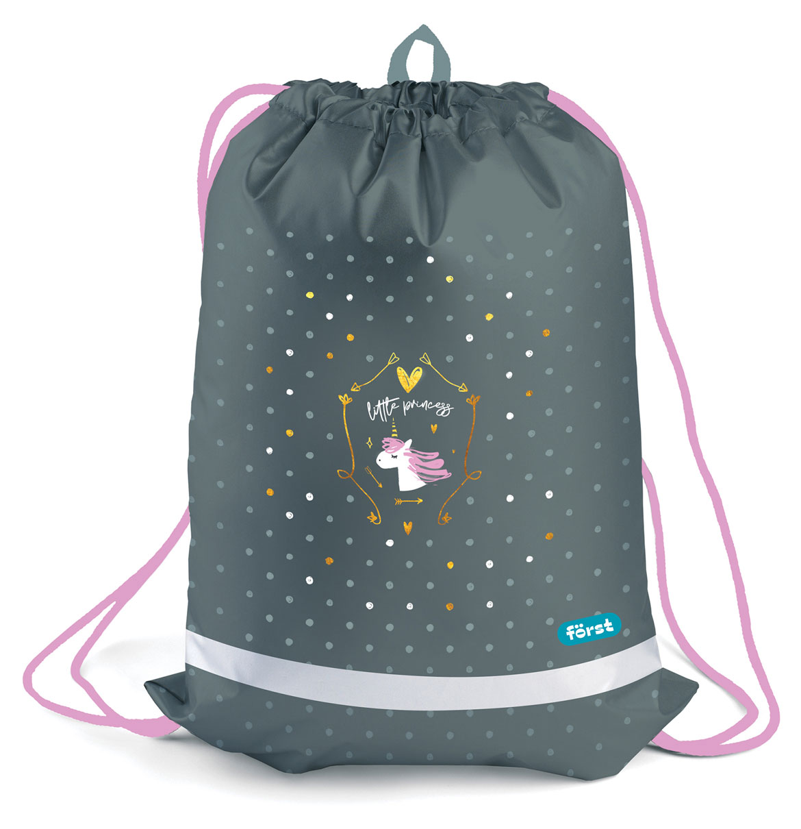 

Мешок для обуви Forst Little princess 1 отделение, 360х460 мм