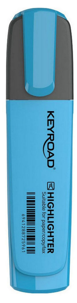 

Текстовыделитель KEYROAD Neon голубой 2-5мм, 1 шт