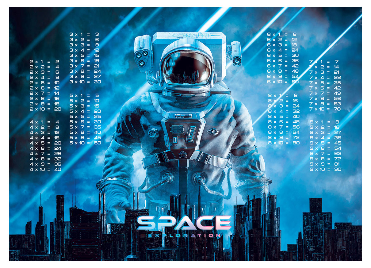 

Настольное покрытие детское ArtSpace Space, А3+