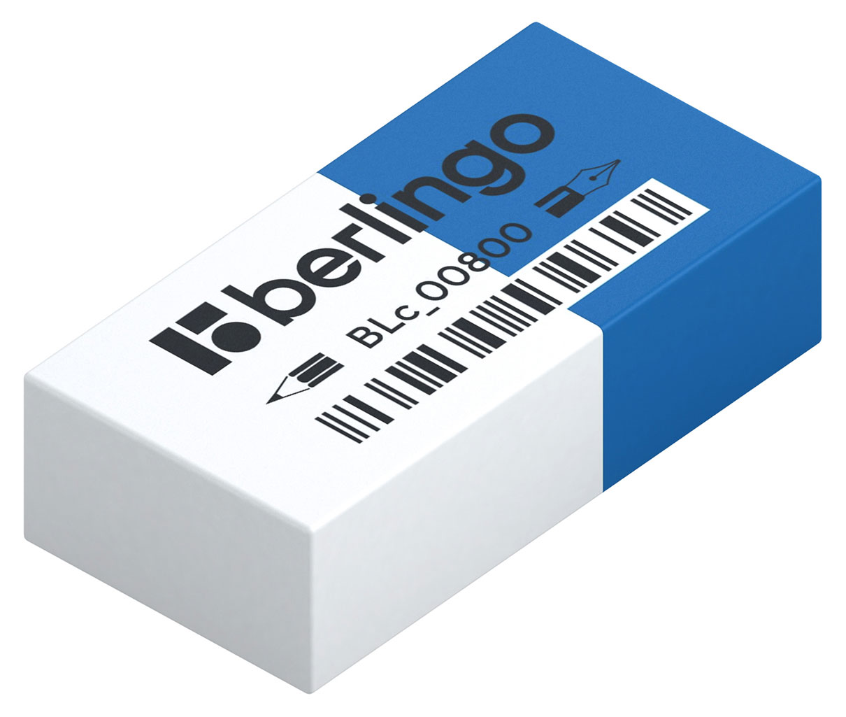 

Ластик Berlingo Eraze 800 прямоугольный комбинированный, 40х20х11мм