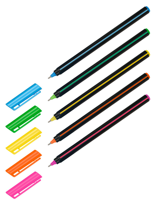 

Ручка шариковая Luxor Stick Soft Touch синяя 0,7мм, 1 шт