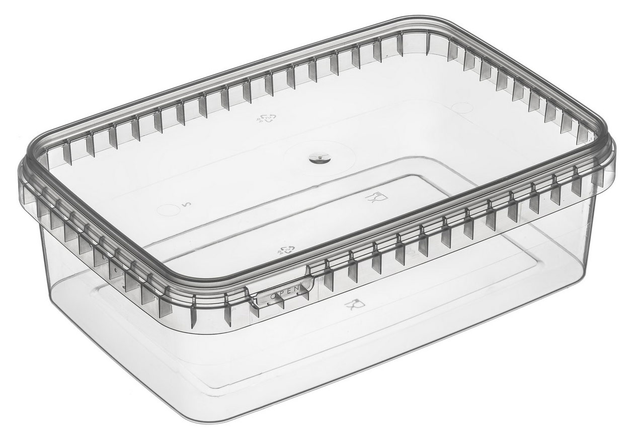

Контейнер пластиковый прямоугольный, 1000 мл
