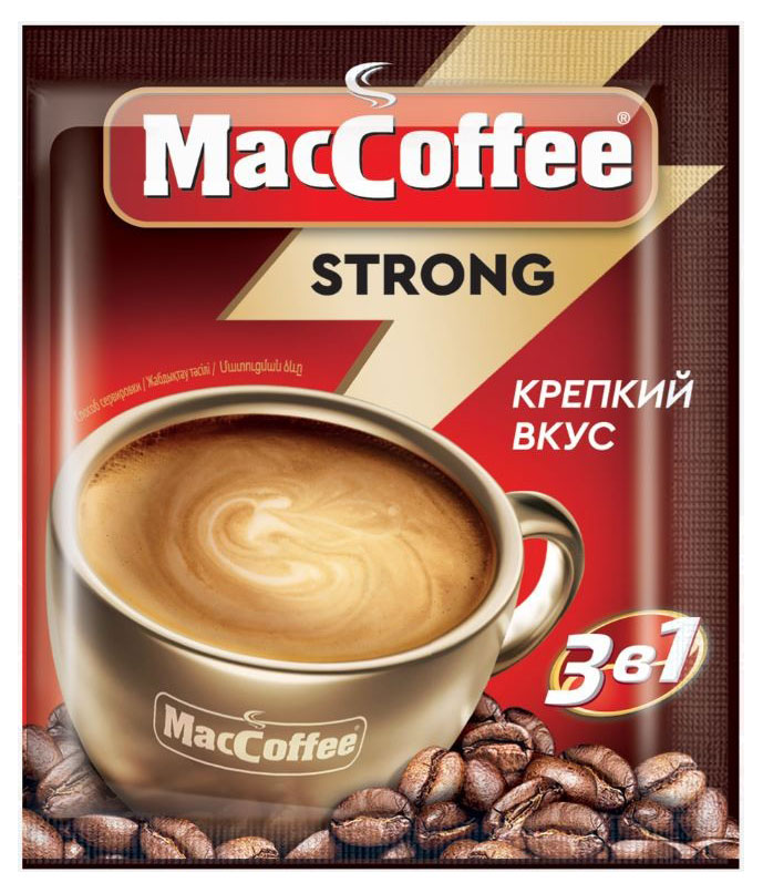 

Кофейный напиток MacCoffee Strong 3 в 1, 18 г