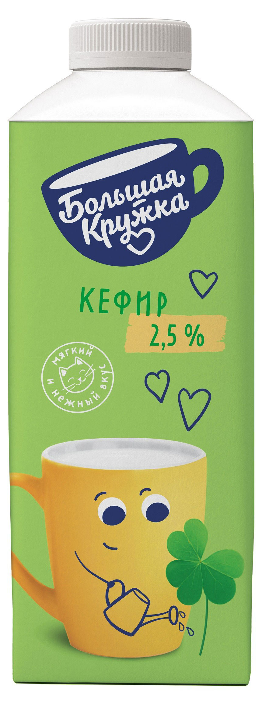 

Кефир Большая кружка 2,5% БЗМЖ, 720 г