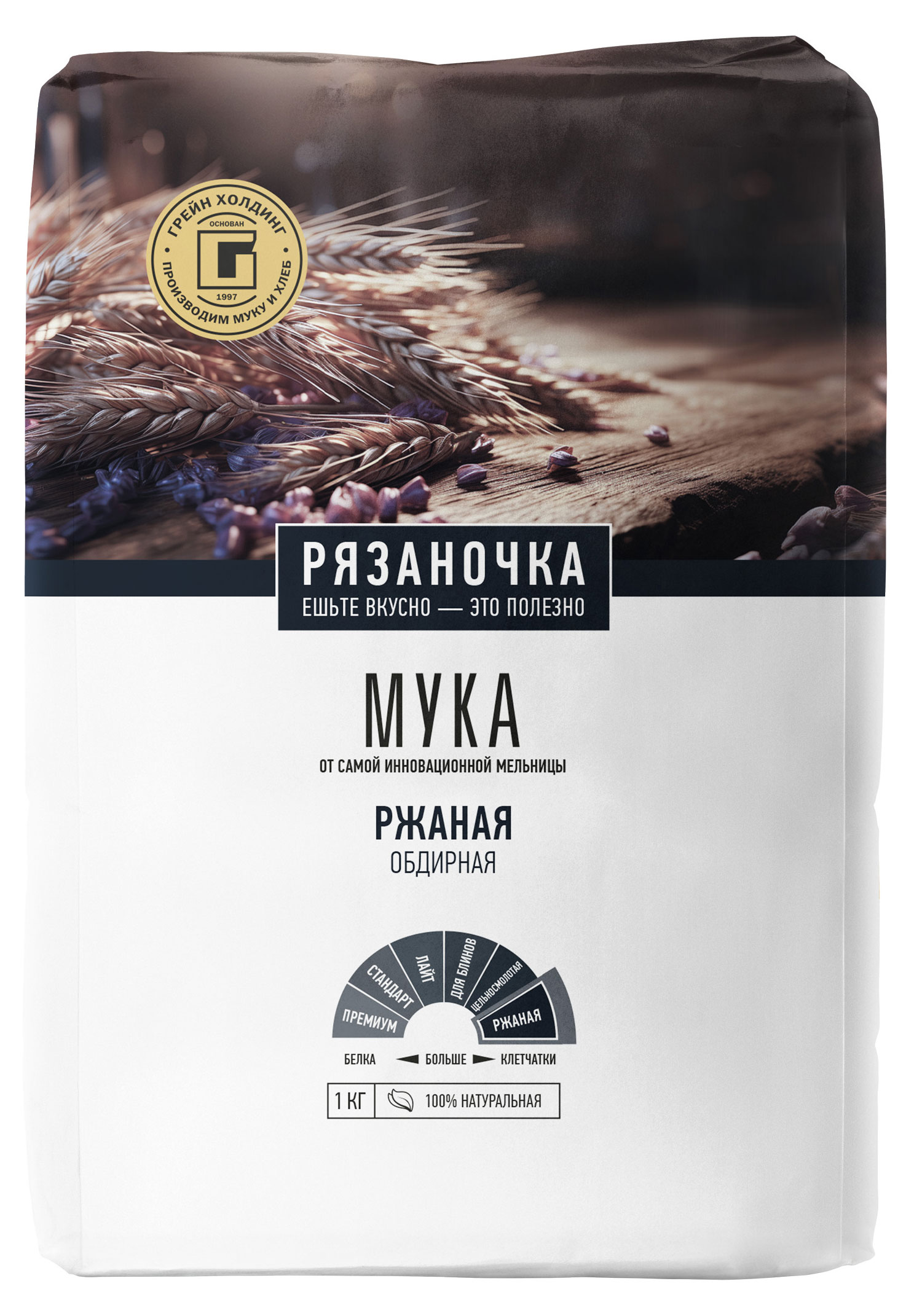 

Мука ржаная Рязаночка, 1 кг