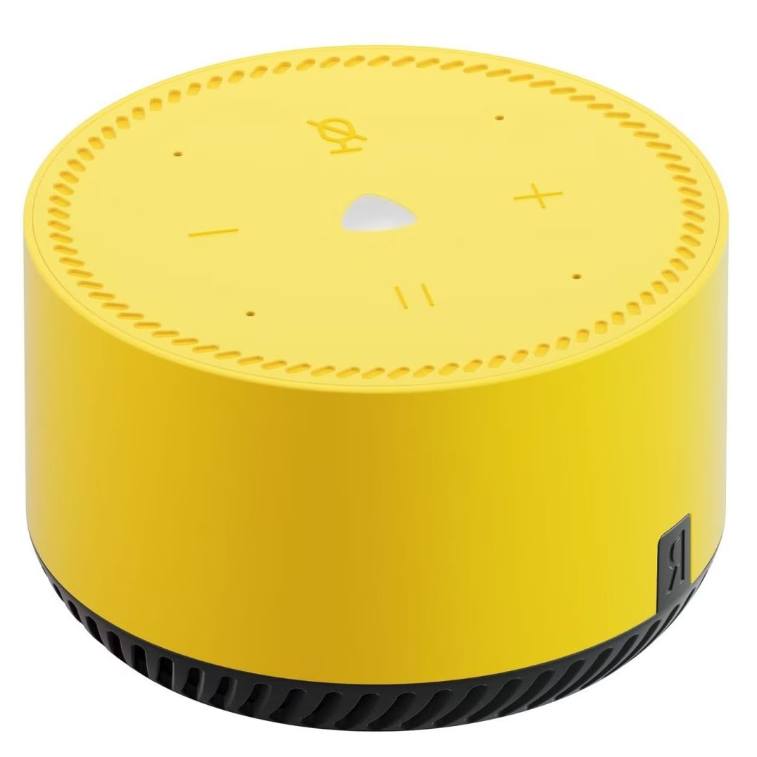

Умная колонка Yandex Станция Лайт YNDX-00025Y желтая