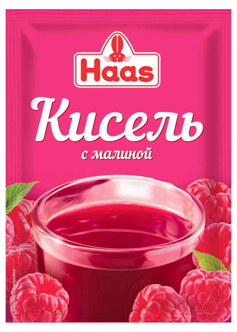 

Кисель HAAS малина, 75 г