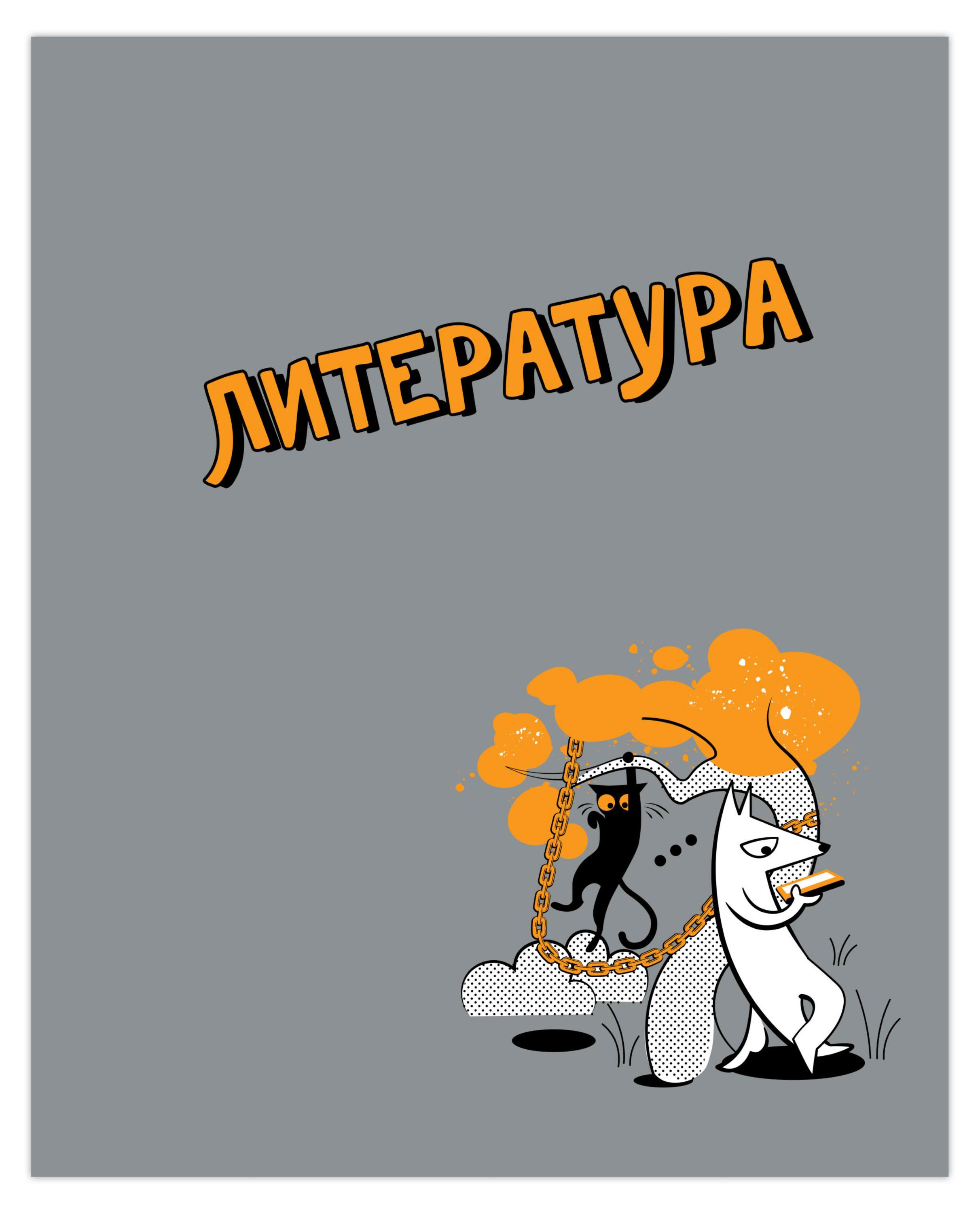 

Тетрадь предметная Academy Style Литература линейка А5, 48 л