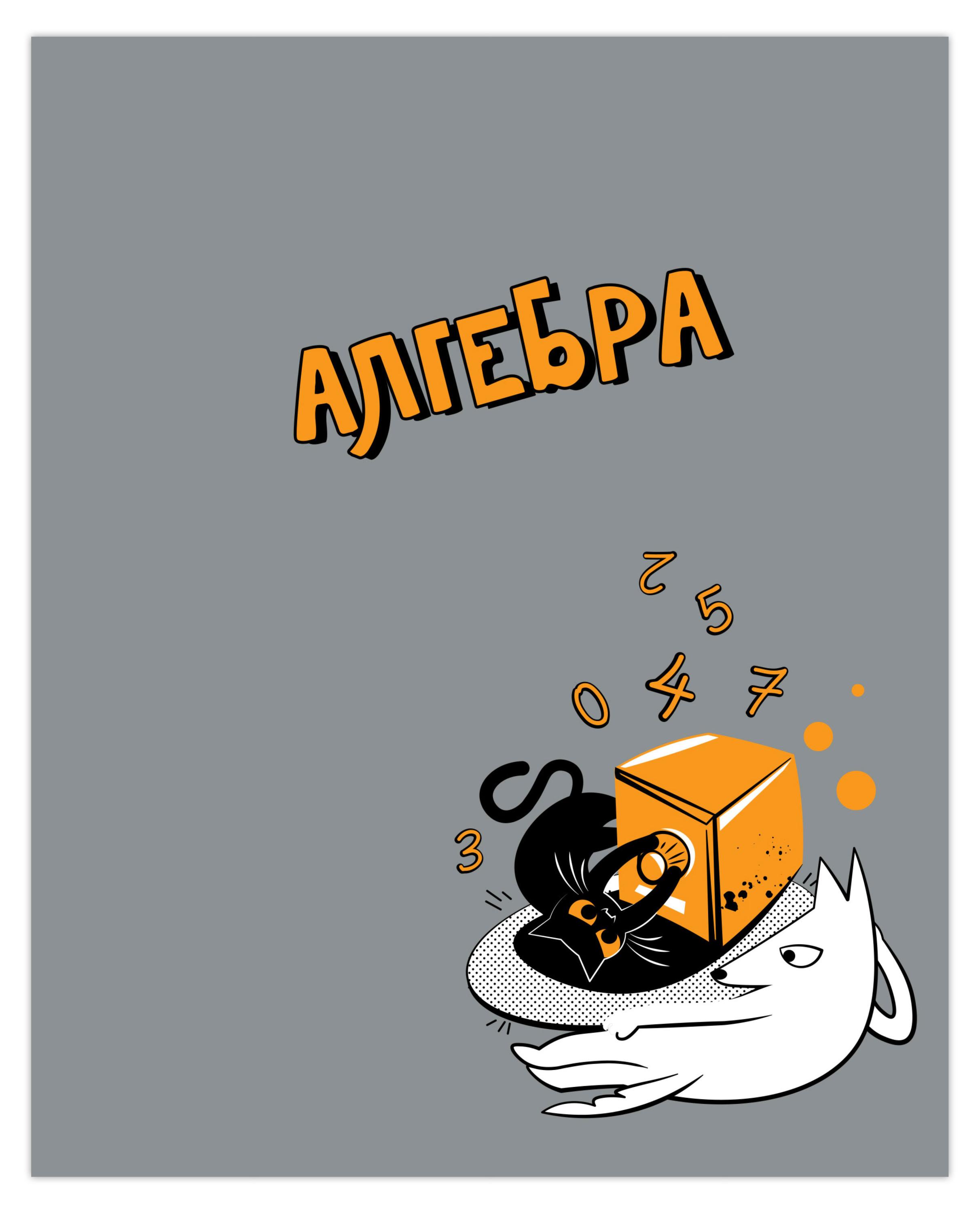 

Тетрадь предметная Academy Style Алгебра клетка А5, 48 л