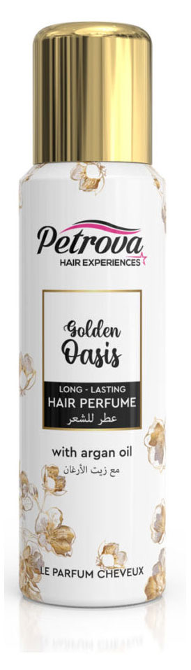 

Cпрей парфюменизированный Petrova golden oasis для волос, 100 мл