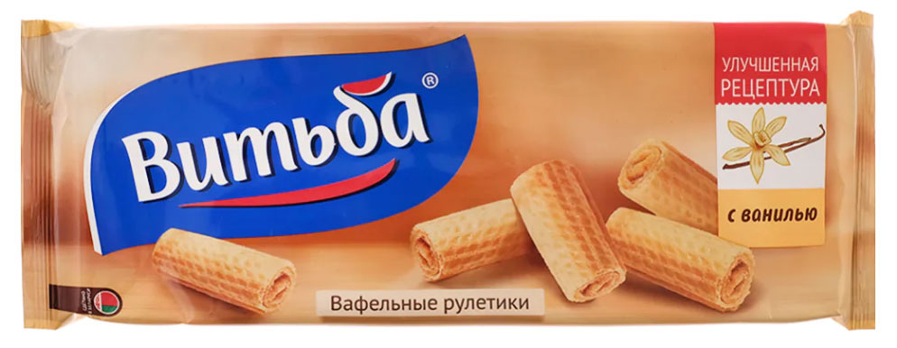 

Вафельные рулетики Витьба с ванилью, 80 г