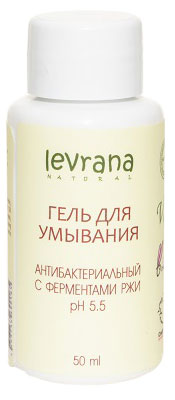 

Гель для умывания Levrana Антибактериальный, 50 мл