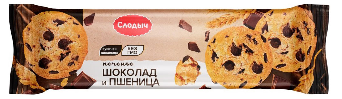 

Печенье Слодыч пшеница и шоколад, 145 г