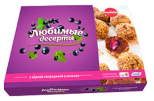 

Бисквитный десерт Mamita с черной смородиной в начинке, 200 г