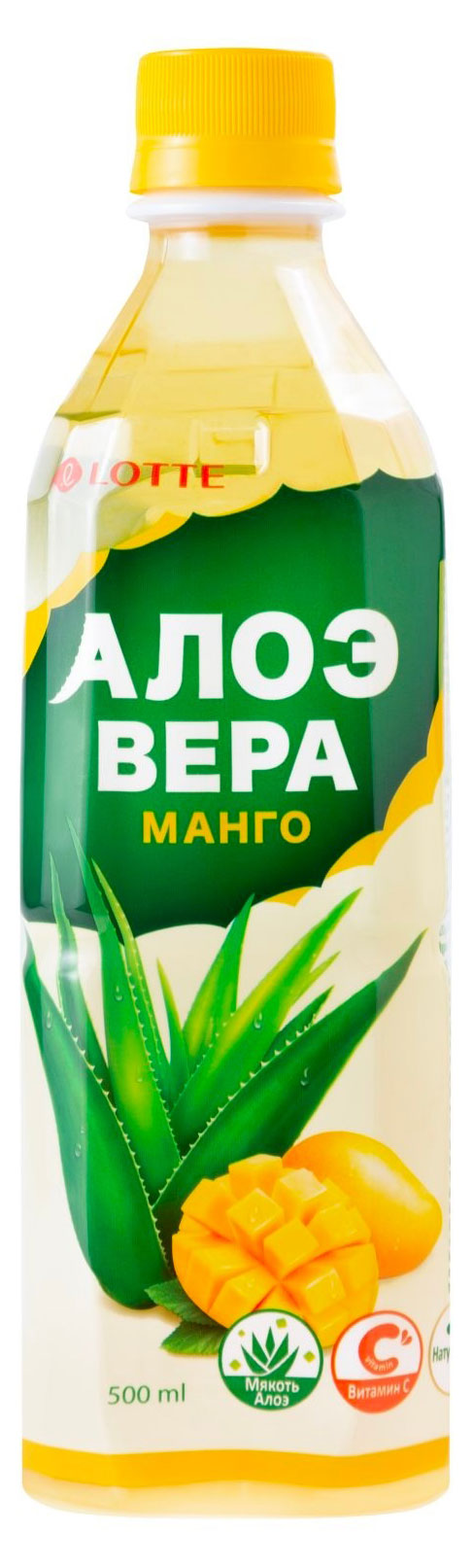 

Напиток сокосодержащий Lotte Алое Вера манго, 500 мл