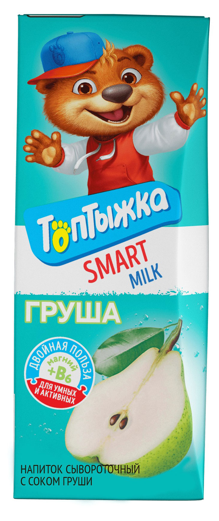 

Напиток сывороточный Топтыжка Груша, 200 мл