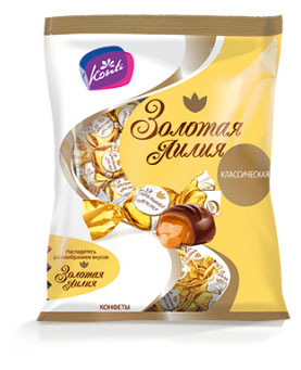 

Конфеты Konti Золотая лилия, 200 г