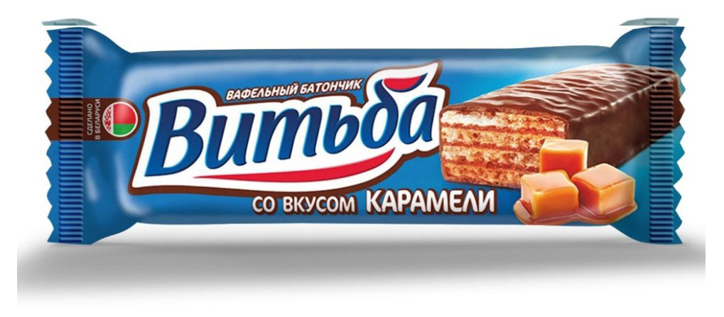 

Батончик вафельный Витьба со вкусом карамели, 35 г