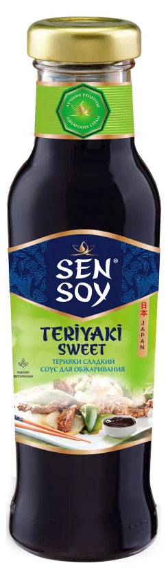 

Соус Sen Soy Premium Терияки сладкий для обжаривания, 320 г