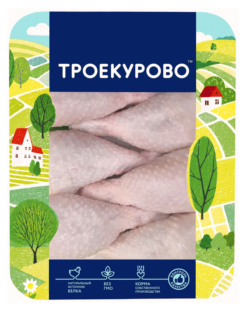 

Голень цыпленка-бройлера Троекурово охлажденная, 900 г