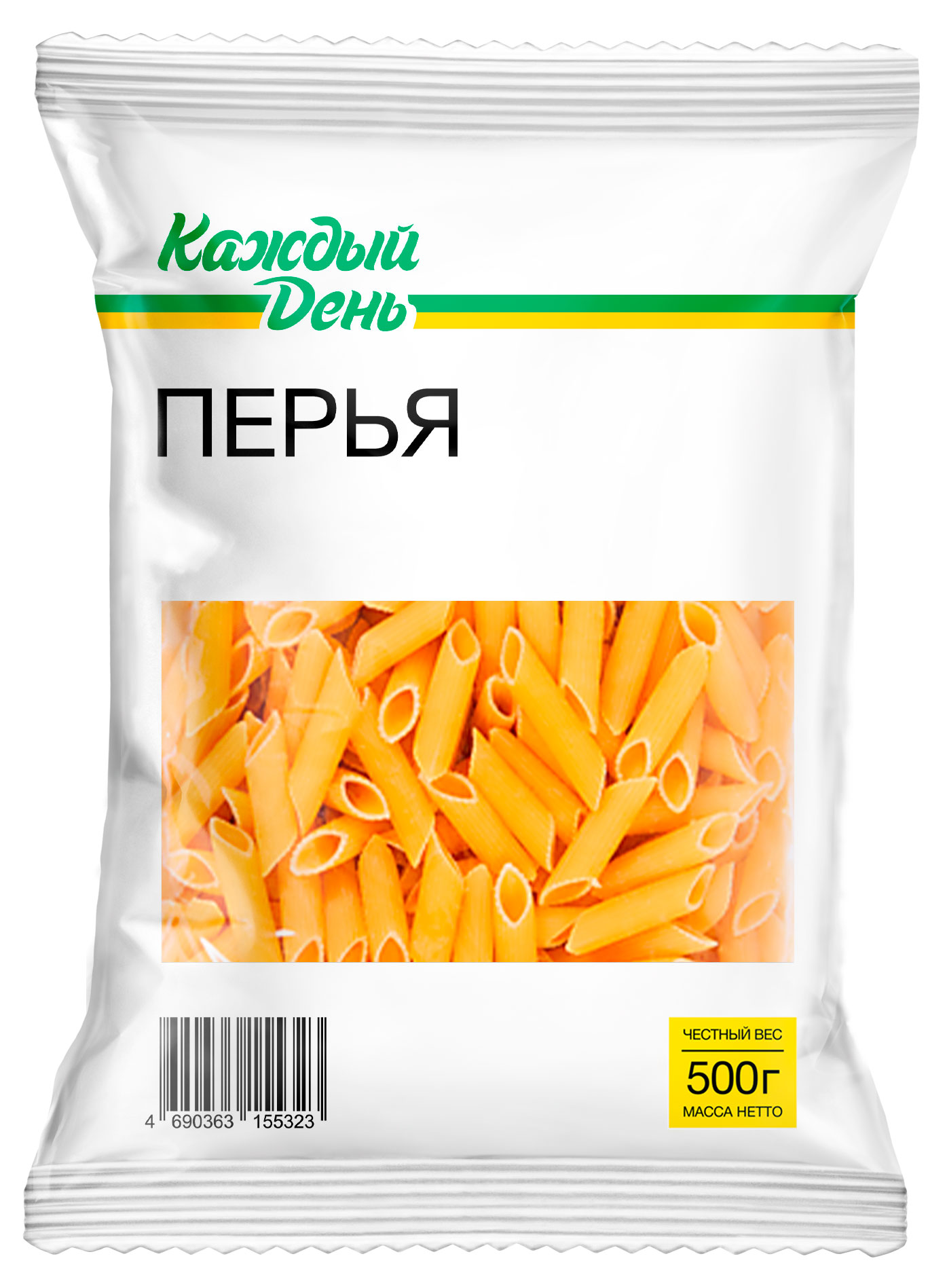Изображение товара Макаронные изделия «Каждый день» Перья, 500 г