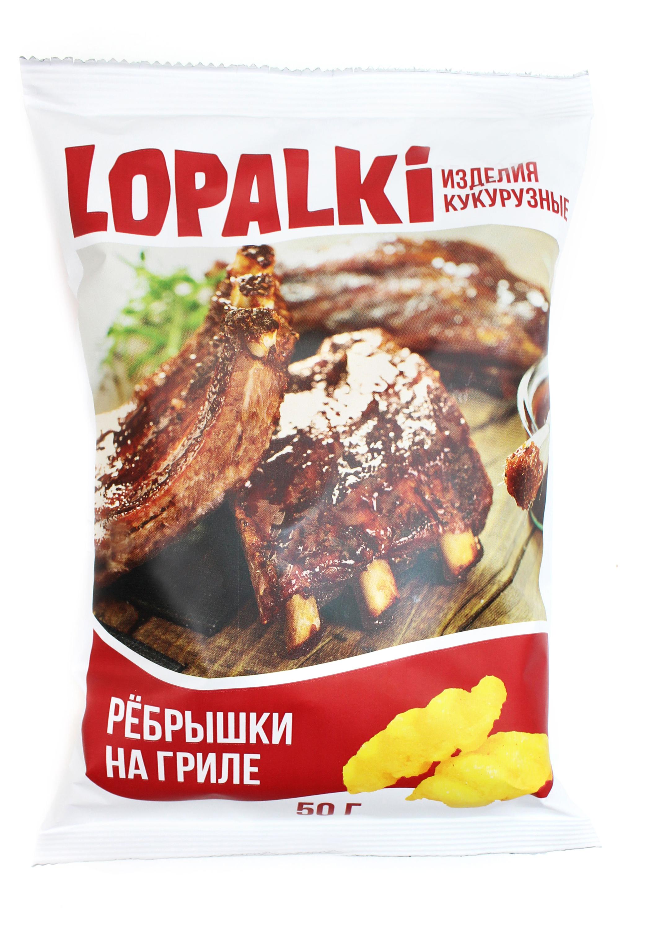

Кукурузные палочки Берестейский пекарь Lopalki ребрышки на гриле, 50 г