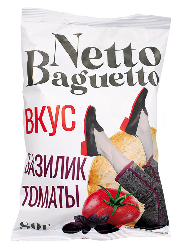 

Чипсы хлебные Берестейский пекарь Bruschette базилик томаты, 80 г