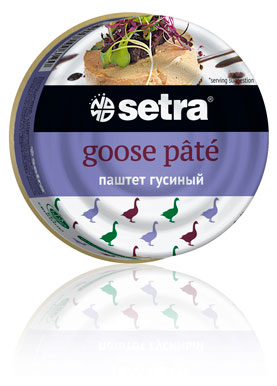 

Паштет гусиный Setra, 100 г