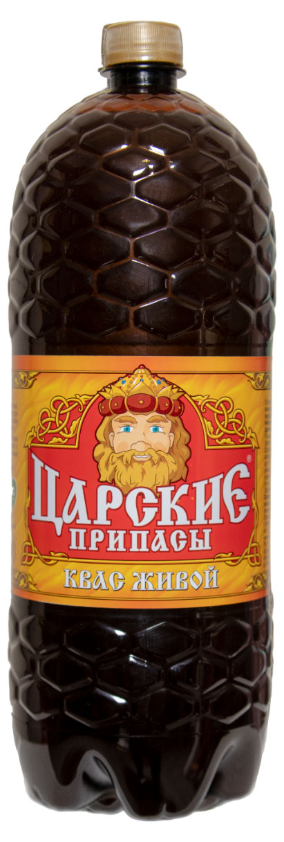 Царские Припасы | Квас «Царские припасы» живой, 2 л
