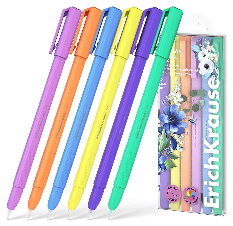 

Линеры ErichKrause Pastel, 6 цветов
