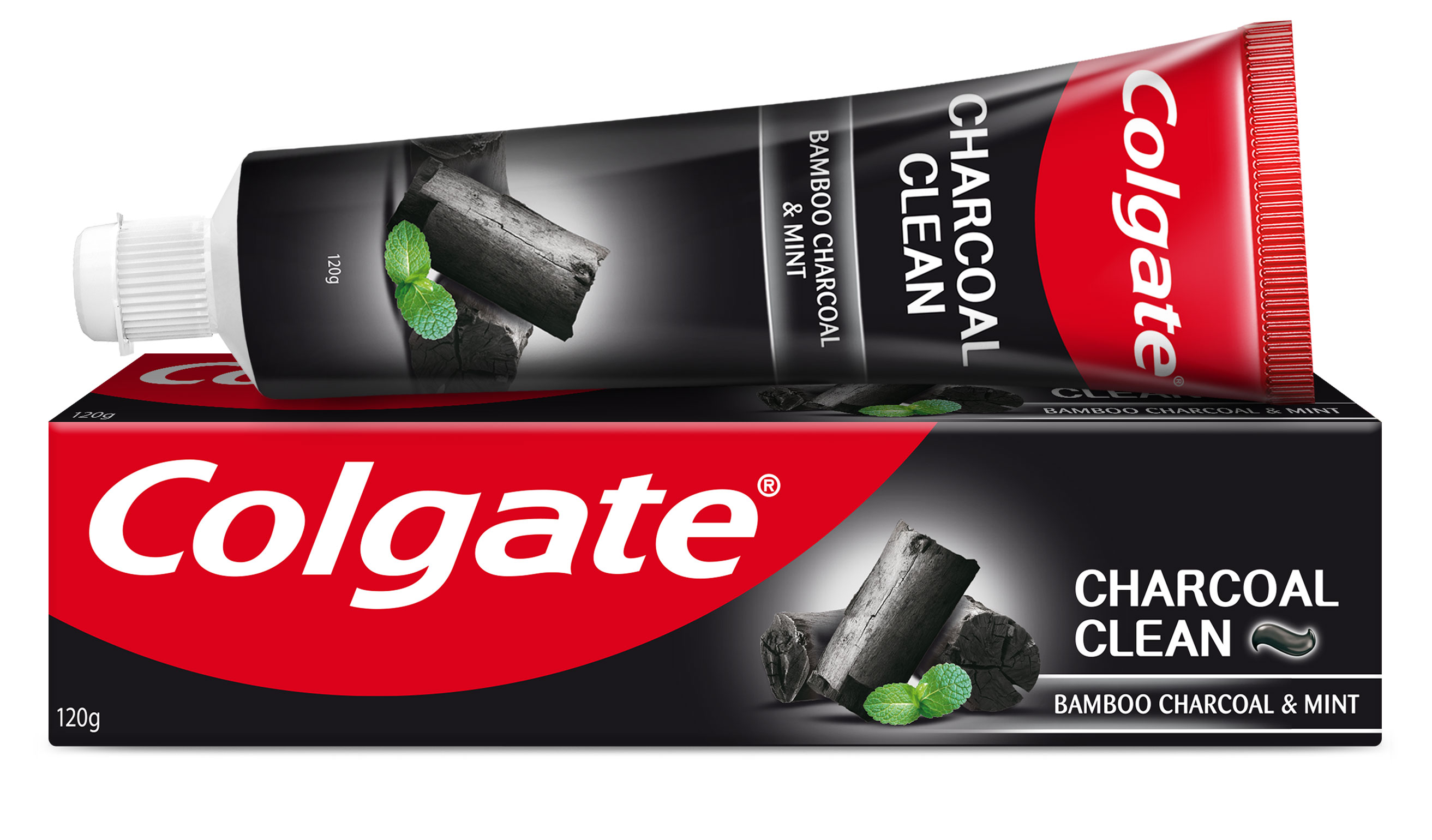 

Зубная паста Colgate Бамбуковый уголь с мятой для отбеливания зубов и свежести дыхания, 120 г